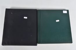 2 ALBUMS OF GB STAMPS AND COVERS INCLUDING PENNY BLACK ON COVER (4M BUT FILING CREASE) AND MINT GB
