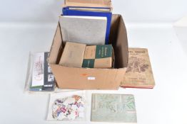 UNTIDY ACCUMULATION OF STAMPS IN A BOX, we noted stamps in packets, loose, a GB and Commonwealth