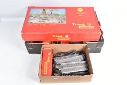 A COLLECTION OF MAINLY BOXED TRI-ANG RAILWAYS OO GAUGE MODEL RAILWAY ITEMS, to include train set,