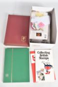 BOX OF STAMPS, mainly GB 1980's and 90's FDCS and mint stamps as sets