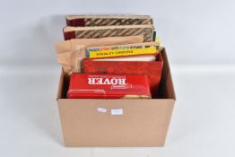 A COLLECTION OF STAMPS IN ALBUM, LOOSE AND TIN, main value in collection in mid 20th century with
