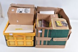 2 BOXES OF STAMPS AND COVERS AS COLLECTIONS IN ALBUMS AND KILOWARE. We note a selection of GB