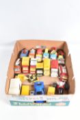 A COLLECTION OF UNBOXED AND ASSORTED PLAYWORN TINY TONKA TOYS, majority c.1970's and later, to