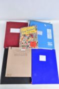 COLLECTION OF STAMPS IN 6 ALBUMS. Worldwide ranges, some mint commonwealth