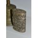 A GROUP OF ASIAN METAL WARE, possibly Tibetan and Indian in origin, comprising a napkin ring - Image 8 of 9