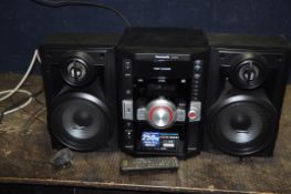 A PANASONIC SA-AK270 HI FI WITH MATCHING SPEAKERS AND REMOTE (PAT pass and working) (3)