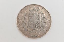 A VICTORIA 1845 CROWN COIN, approximate gross weight 28.1 grams, approximate diameter 38.0mm