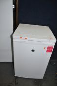 A HOOVER HFZE54W UNDER COUNTER FREEZER, width 55cm, depth 56cm, height 85cm (PAT pass and working at