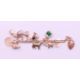 A collection of silver jewellery, to include a charm bracelet, a ring and a pair of earrings. - Image 2 of 14