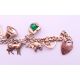 A collection of silver jewellery, to include a charm bracelet, a ring and a pair of earrings. - Image 4 of 14