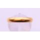 An 18 ct gold wedding band. 6 grammes. Ring size K/L. - Image 2 of 6