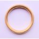 An 18 ct gold wedding band. 6 grammes. Ring size K/L. - Image 6 of 6