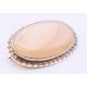 A silver agate brooch. 6 cm x 4 cm. - Image 2 of 5