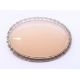 A silver agate brooch. 6 cm x 4 cm. - Image 1 of 5