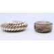Two small silver snuff boxes. The largest 6 cm x 4.5 cm. - Image 11 of 11