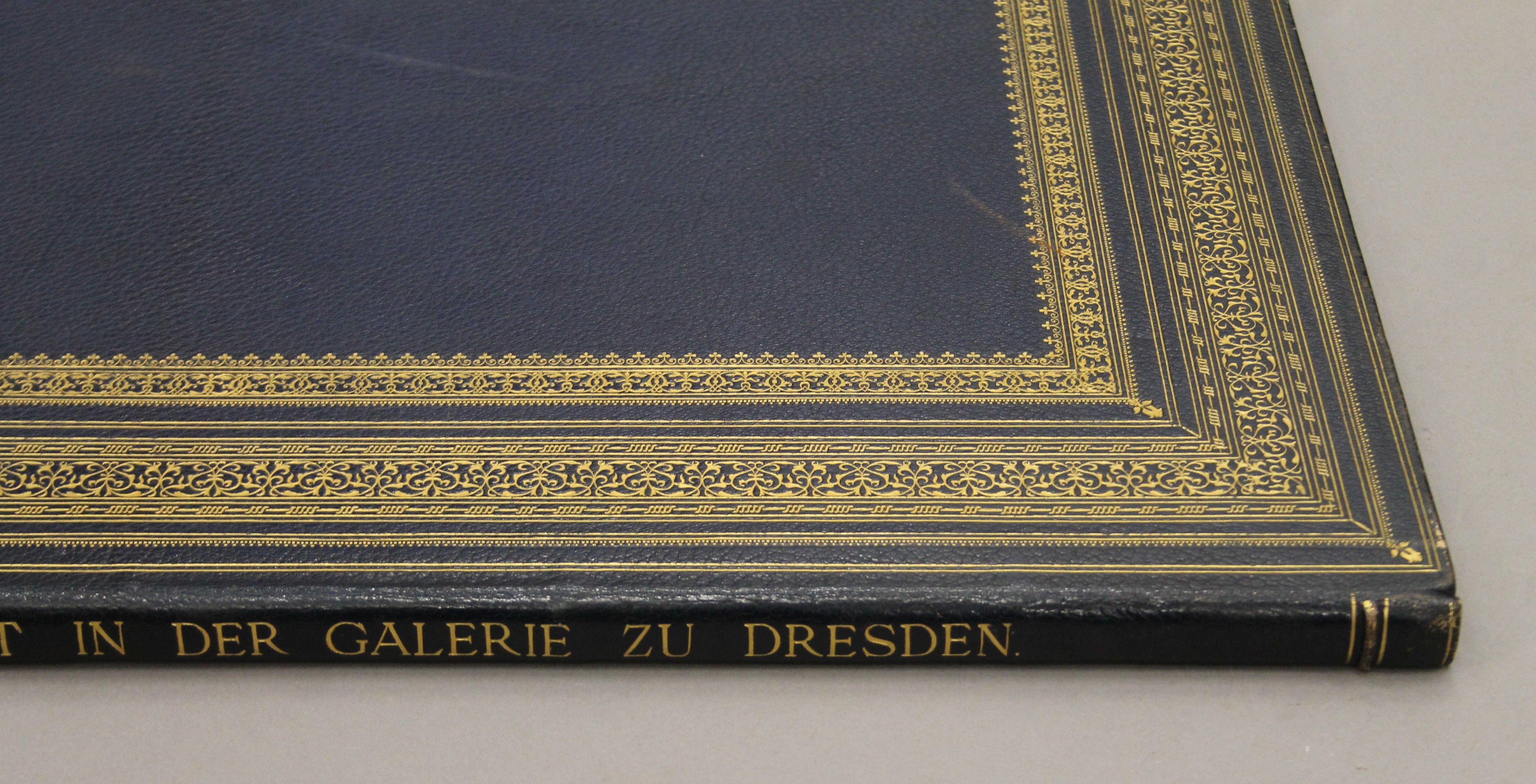 Rembrandt, 16 Phogravuren nach Gemalden Rembrandt in der Galerie zu Dresden, large folio, - Image 3 of 11