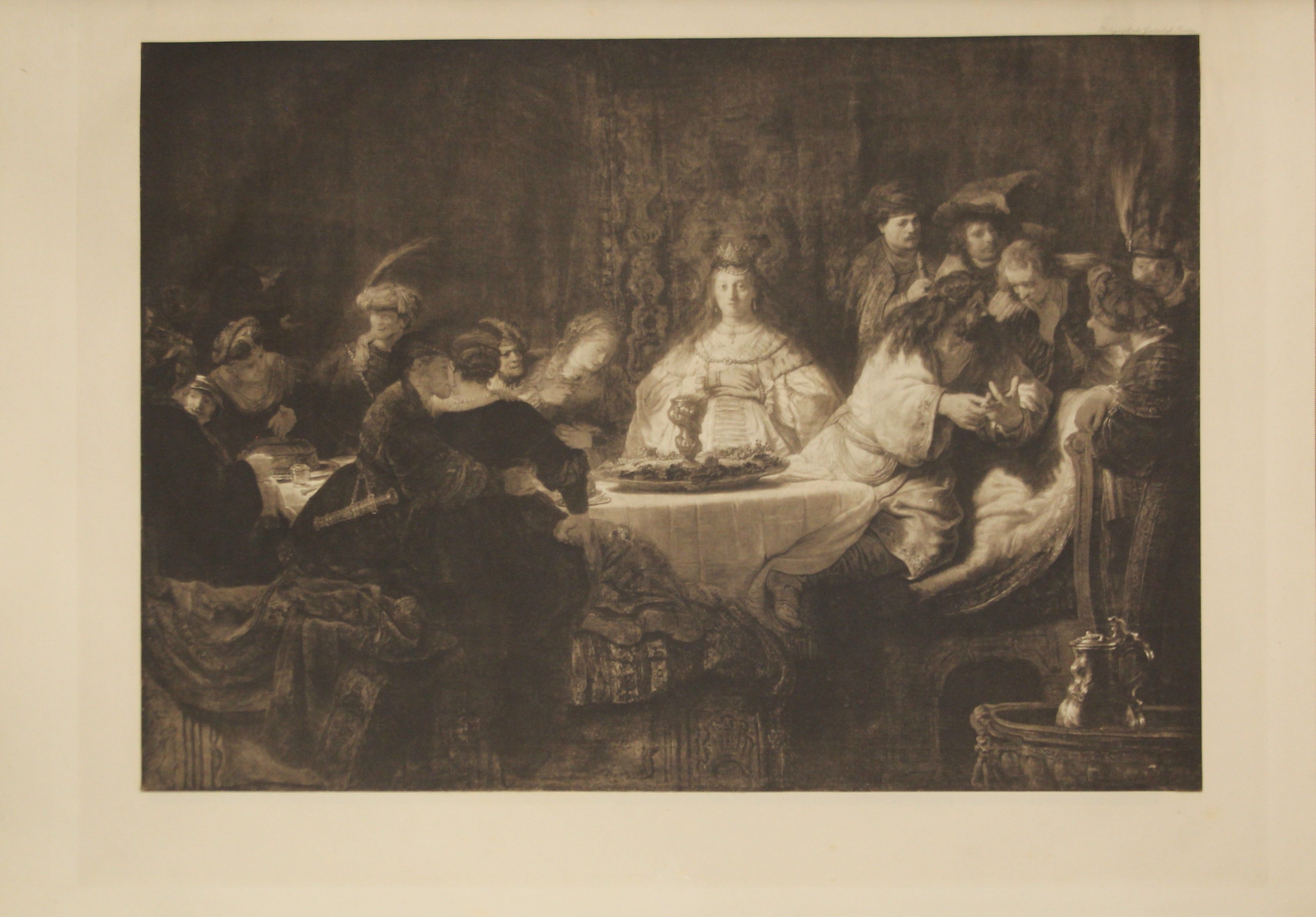 Rembrandt, 16 Phogravuren nach Gemalden Rembrandt in der Galerie zu Dresden, large folio, - Image 10 of 11