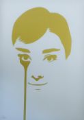 PURE EVIL (CHARLES UZZELL-EDWARDS) (born 1968) British (AR), Audrey Hepburn - Gold,