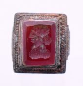 A seal ring. Ring size M/N.