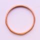 A 9 ct gold band and an unmarked gold cabochon set ring. - Image 4 of 8