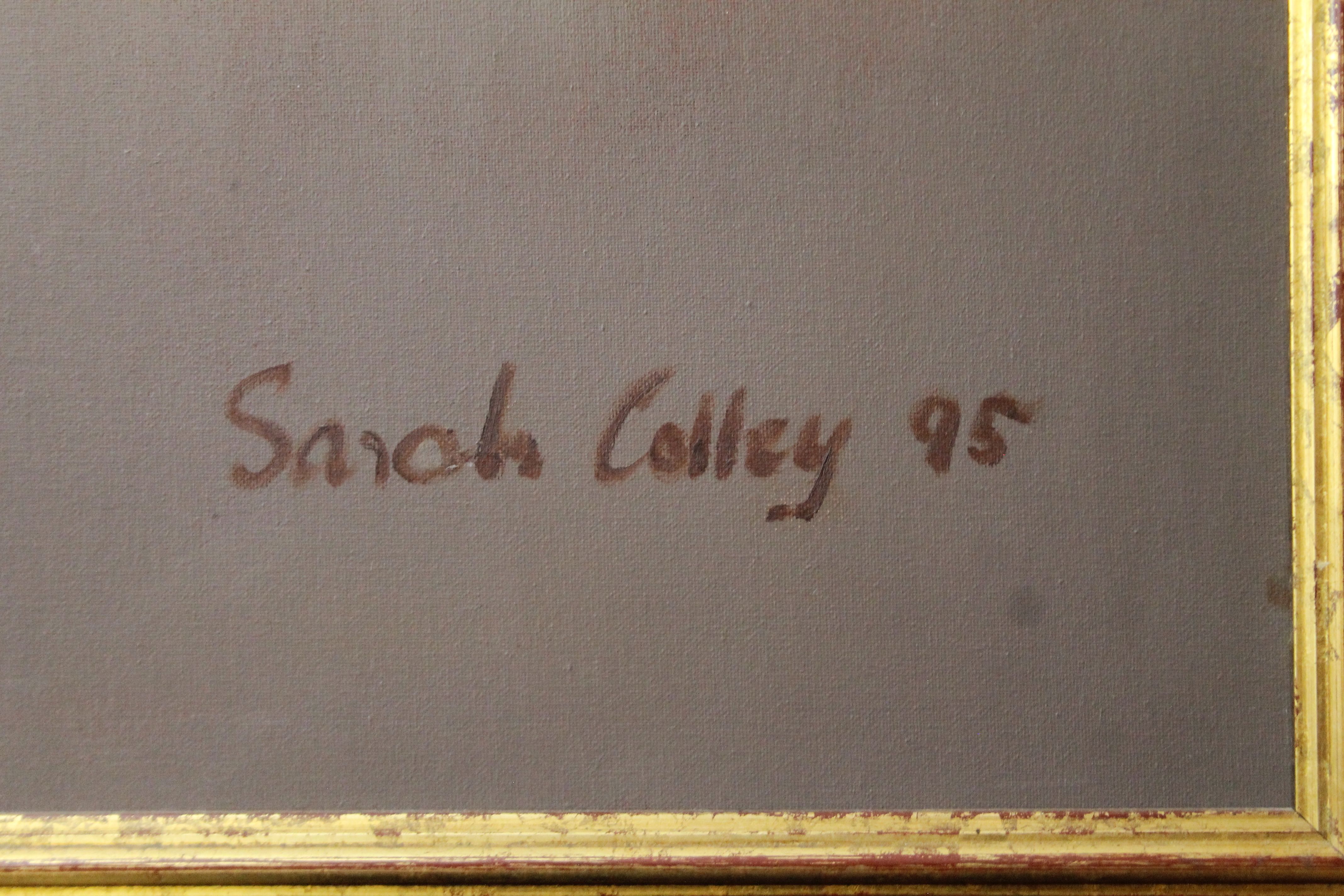 SARAH COLLEY, Horse (in the manner of George Stubb's Whistlejacket), oil on canvas, - Image 3 of 3