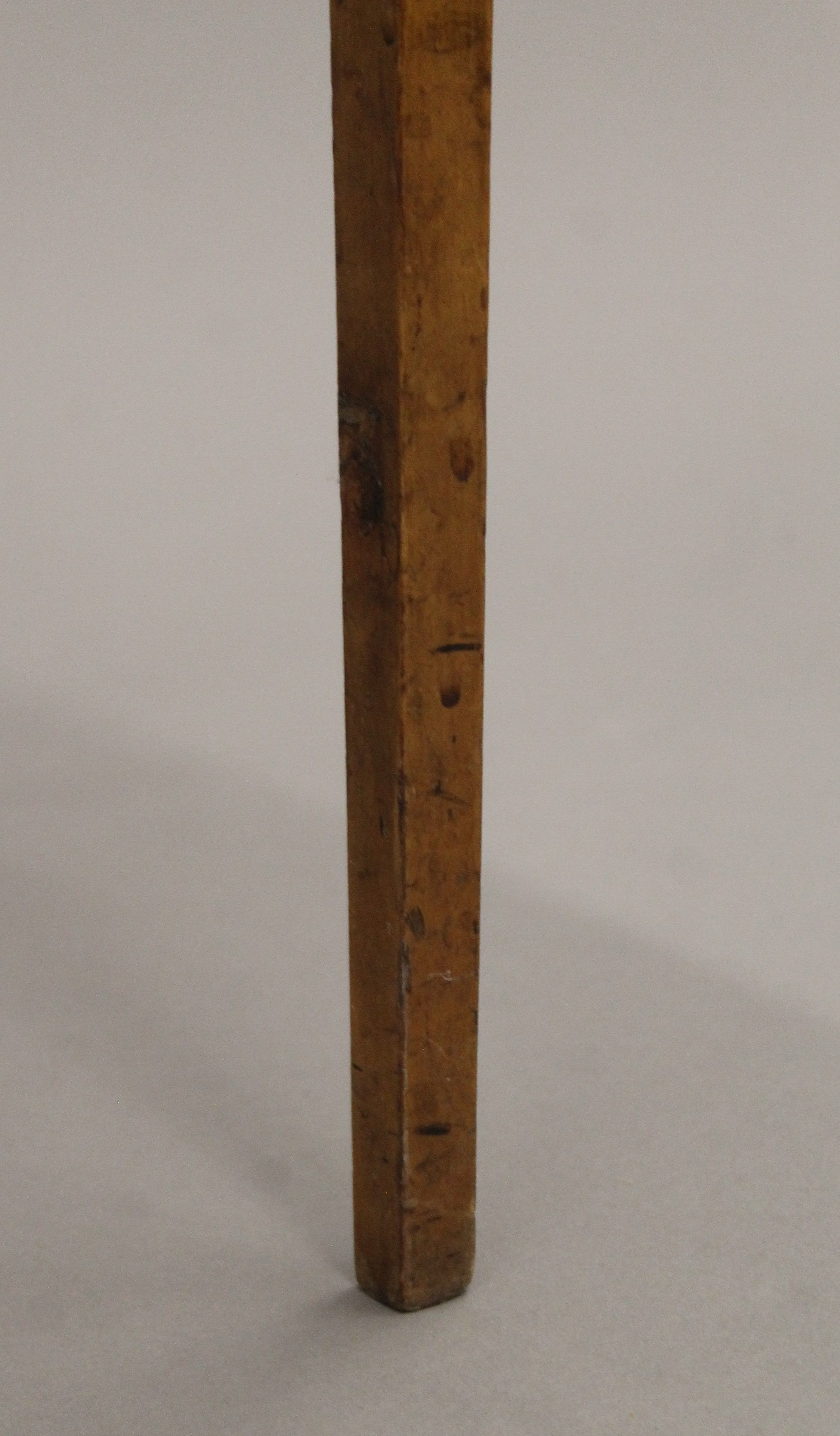 A 19th century oyster-veneered occasional table. 62 x 36 cm. - Image 5 of 5