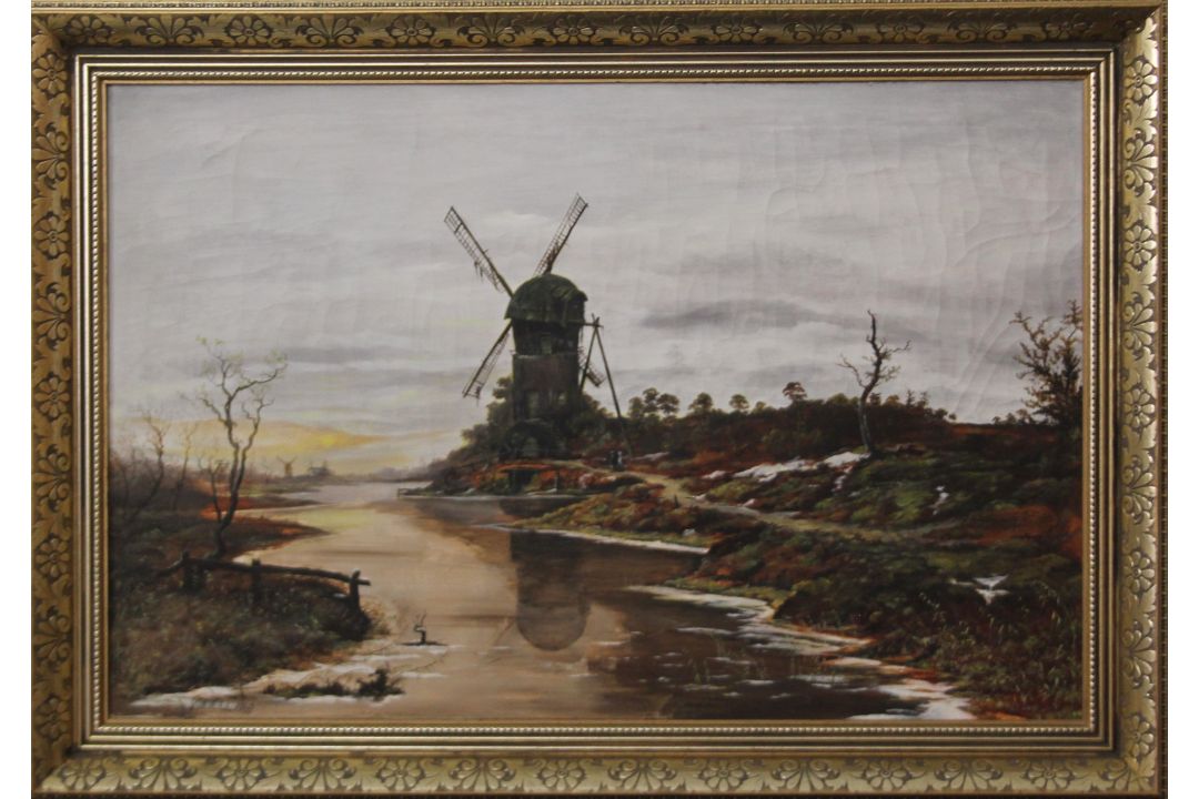 A quantity of various paintings etc. The largest 132 x 72 cm. - Image 4 of 8