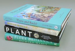 Four art books relating to natural histo