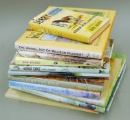 A quantity of art books relating to natu