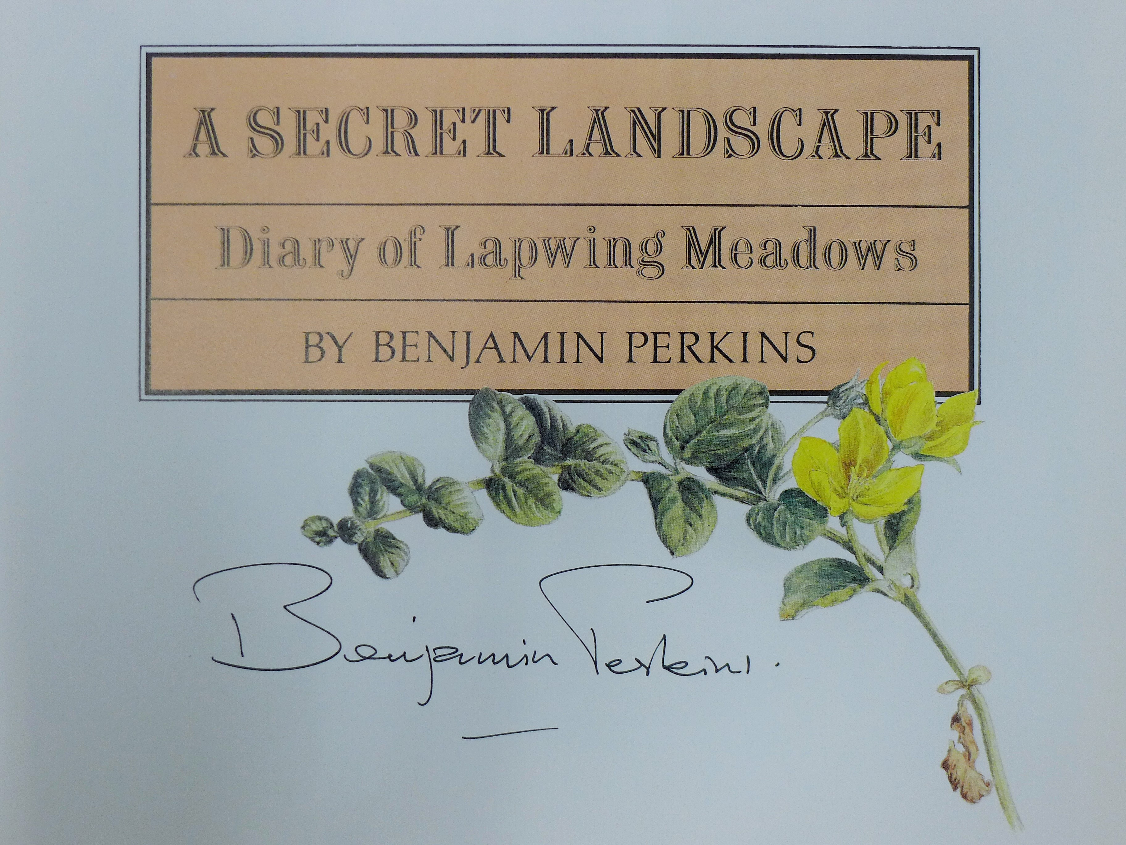 PERKINS, BEN, A Secret Landscape, Diary - Image 3 of 7