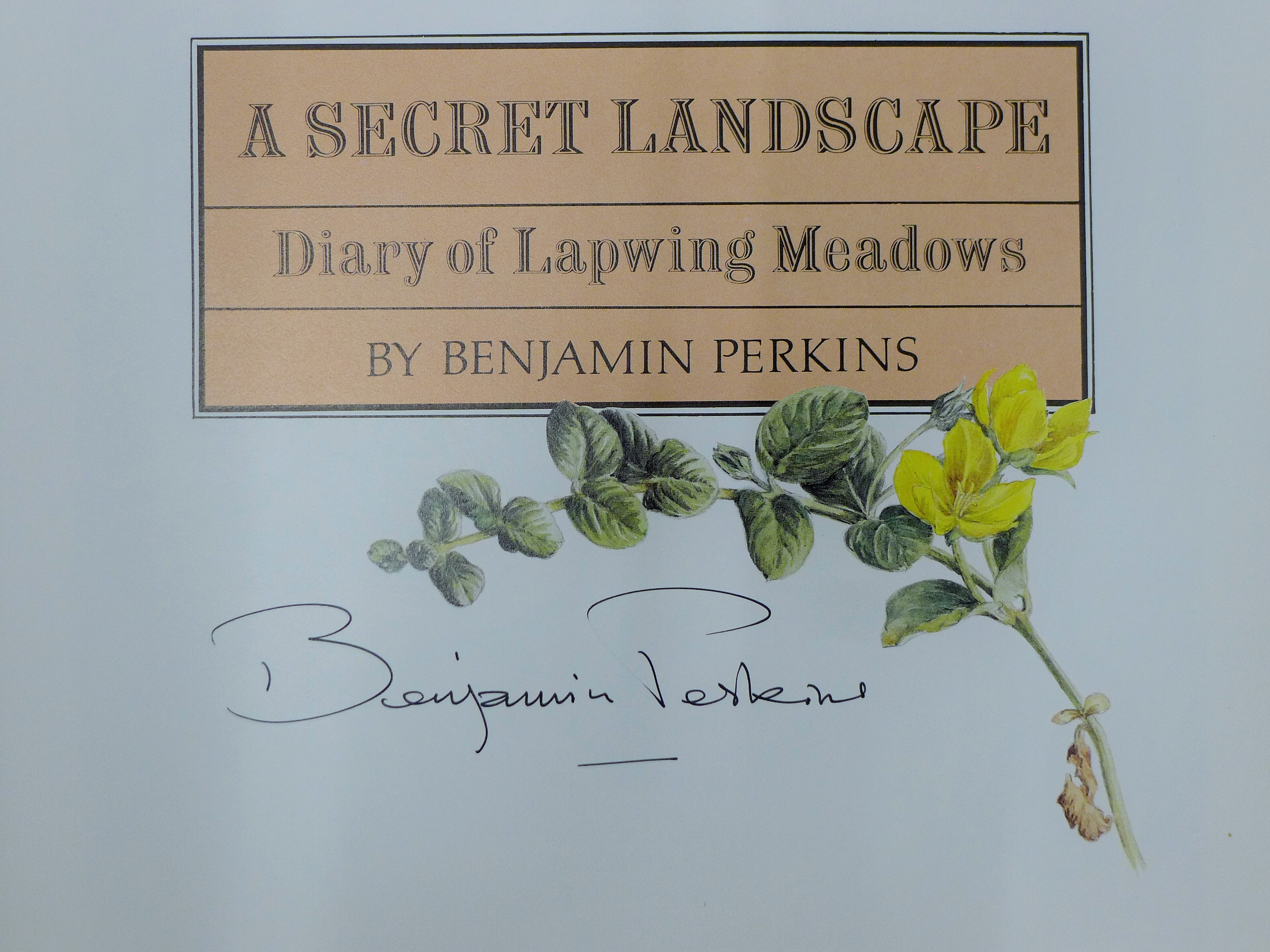 PERKINS, BEN, A Secret Landscape, Diary - Image 3 of 8