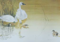 QUINN, THOMAS (born 1938) American, Millionaires Pool, a signed limited edition print,