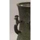 A 19th century Japanese bronze vase decorated with dragons. 30 cm high. - Image 4 of 7