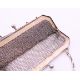 An 800 silver ladies chain mail evening purse. 12.5 cm wide. 87.3 grammes. - Image 6 of 6