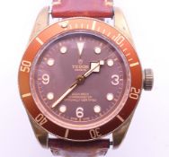 A boxed gentlemen's Tudor by Rolex 200m Chronometer wristwatch, together with various paperwork. 4.