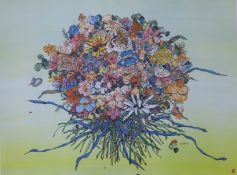COWLES, FLEUR FENTON (1908-2009) American, Hidden, a signed limited edition print on card,