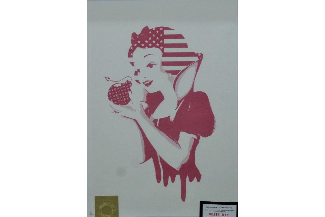 DEATH NYC, (Contemporary) American, 'Fairy Tale Bomb', - Image 1 of 4