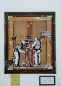 DEATH NYC, (Contemporary) American, 'Basquait',