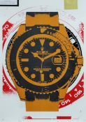 DEATH NYC, (Contemporary) American, 'Gold Rolex',