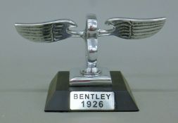 A model of a Bentley mascot. 21 cm wide.