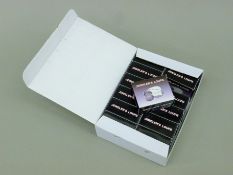 A box of jeweller's loupes.