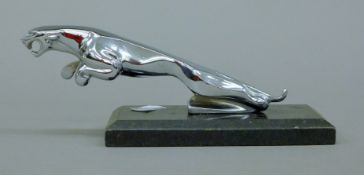 A Jaguar mascot. 20.5 cm long overall.