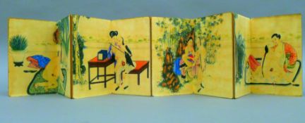A Chinese erotic book. 11 cm wide.