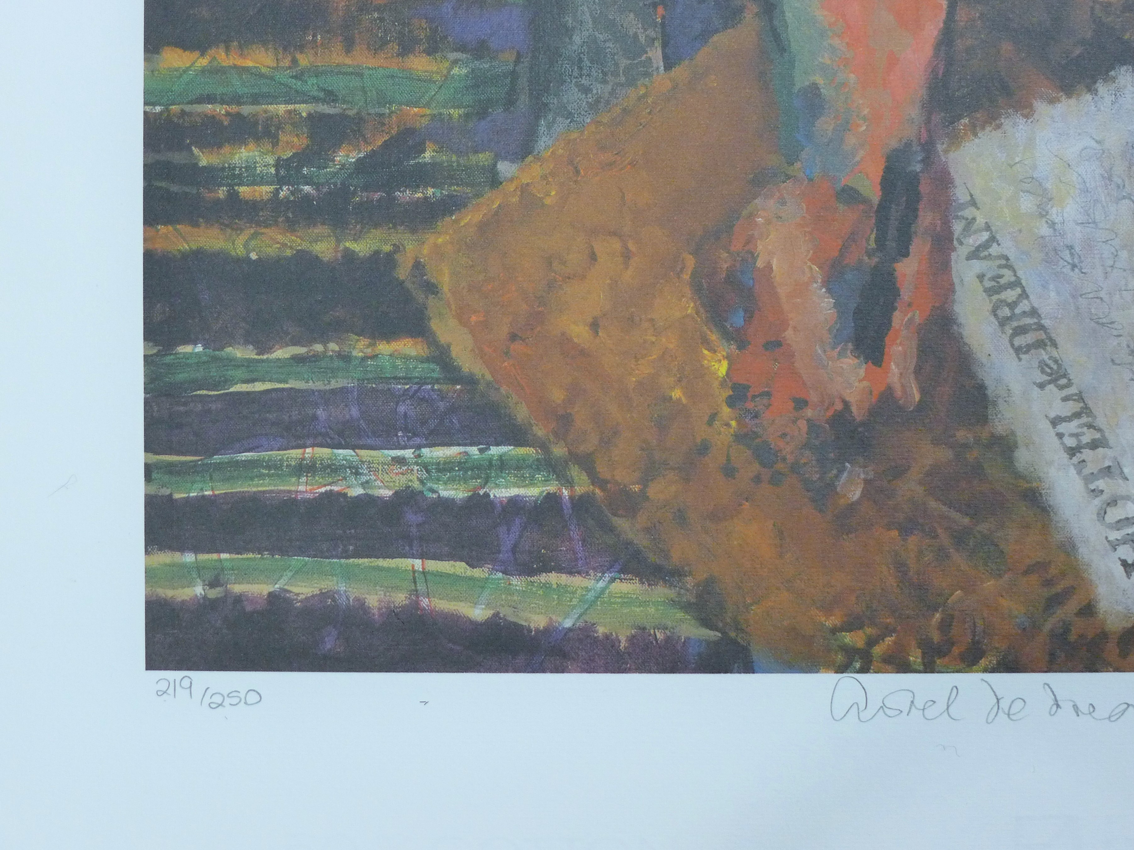 PHILLIPS, TOM (born 1927) British (AR), Hotel de Dream, a signed limited edition print on card, - Image 3 of 3