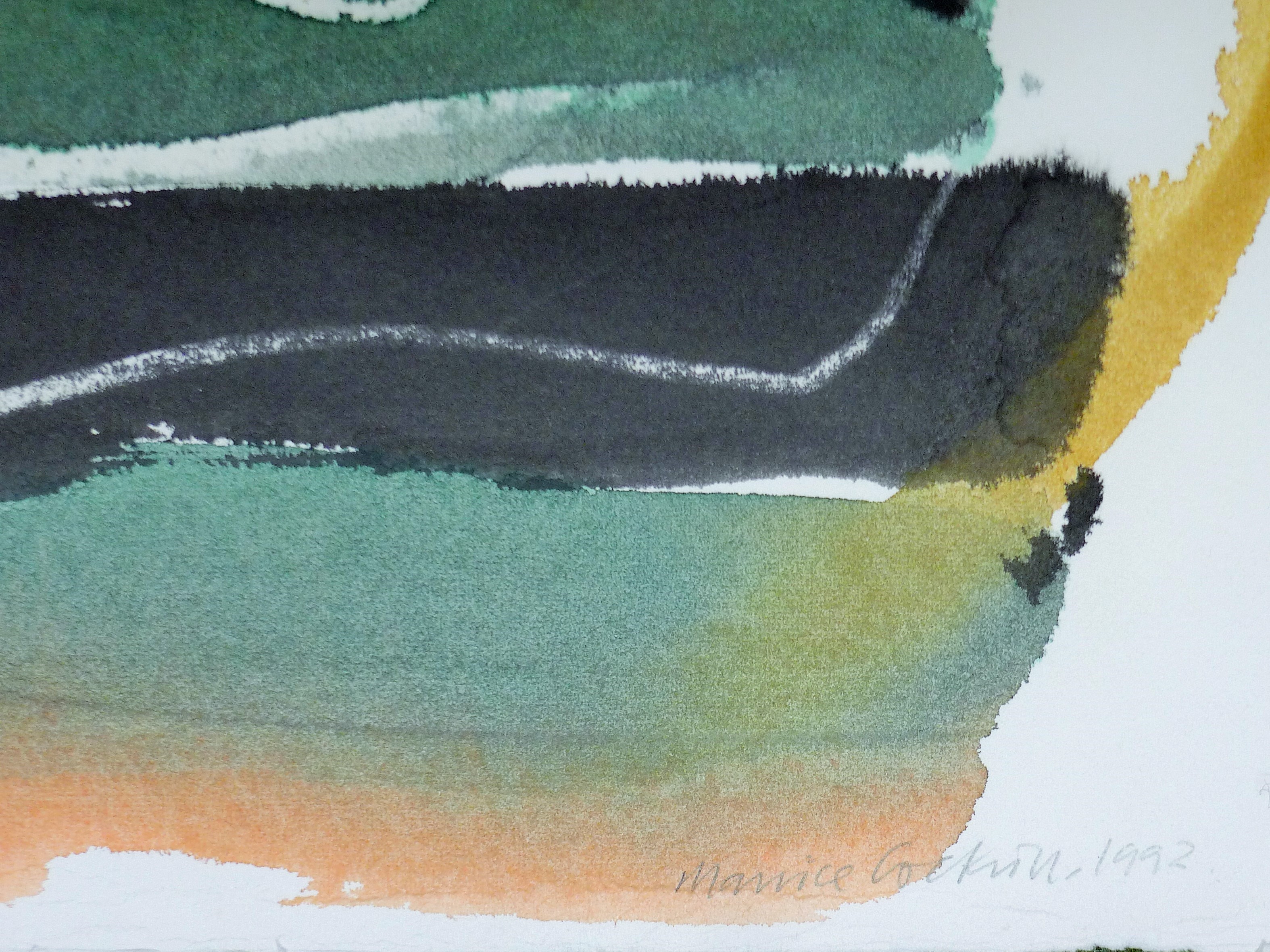 COCKRILL RA FBA, MAURICE (1936-2013) British (AR), Landscape, watercolour on paper, - Image 2 of 2