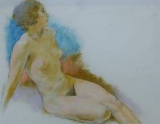 DRING, WILLIAM RA (1904-1990) British (AR), Reclining Nude, possibly the artist's wife,
