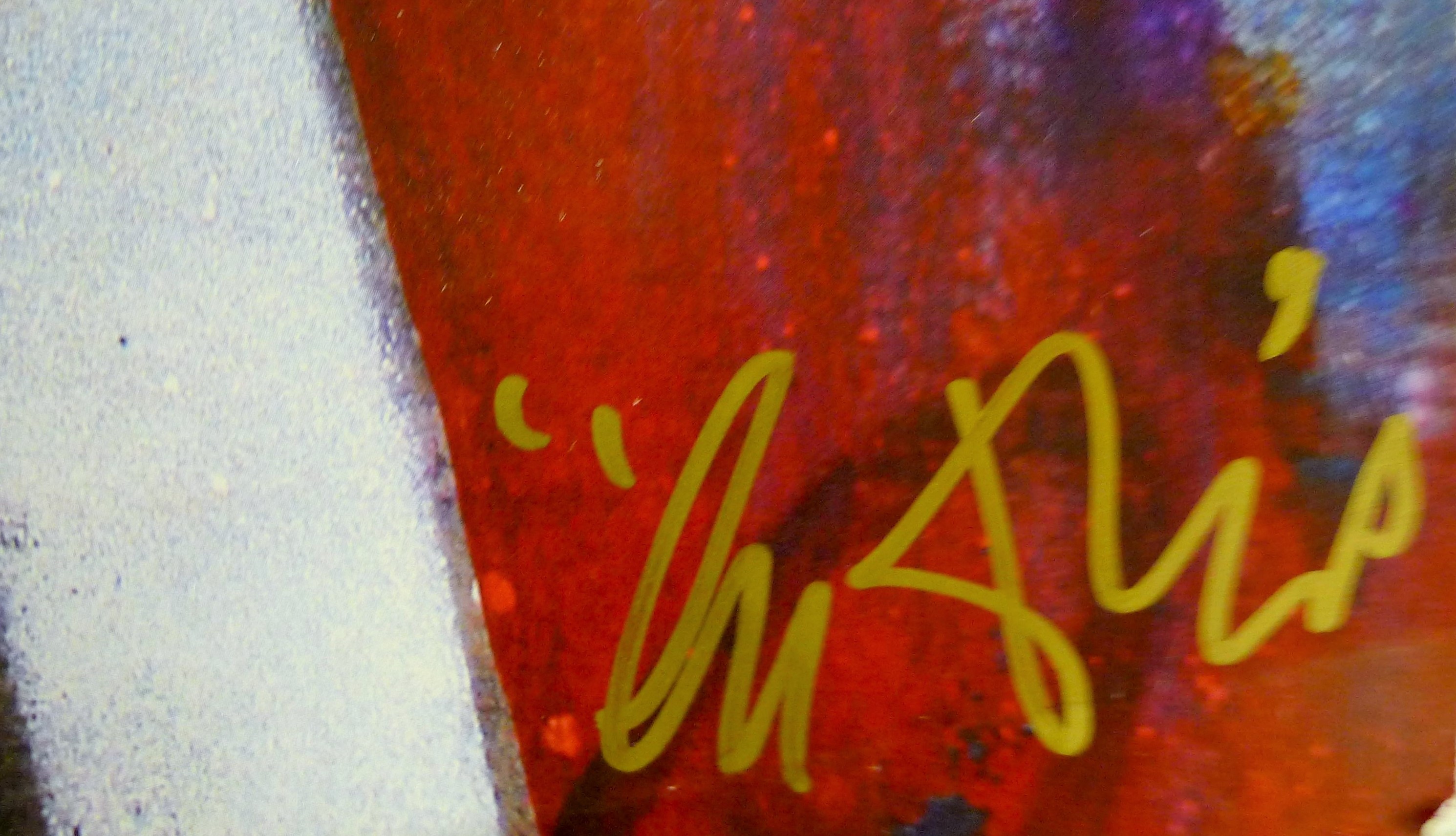 COPYRIGHT (20th/21st century) British (AR), The Tattoo Girl, a limited edition print on card, - Image 2 of 2