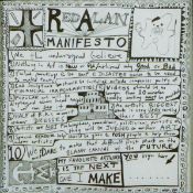 PERRY, SIR GRAYSON CBE RA (born 1960) British (AR), Red Alan Manifesto, a print, framed and glazed.