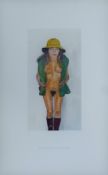 BLAKE CBE RDI RA, SIR PETER (born 1932) British (AR), Costume Life Drawing - Yellow Hat,