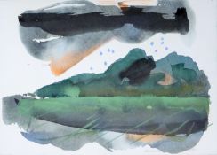 COCKRILL RA FBA, MAURICE (1936-2013) British (AR), Landscape, watercolour on paper,